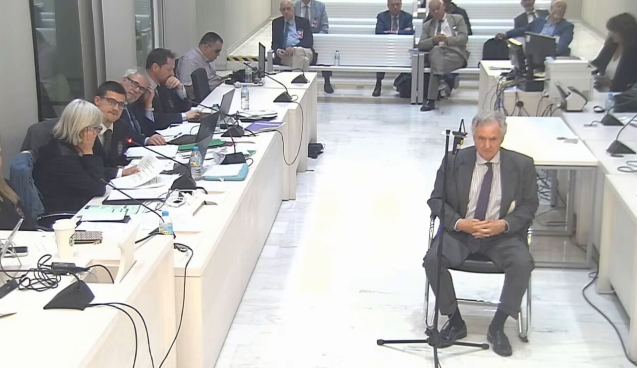 Ignacio L&oacute;pez del Hierro, ex marido de Cospedal, en el juicio de la trama Kitchen 