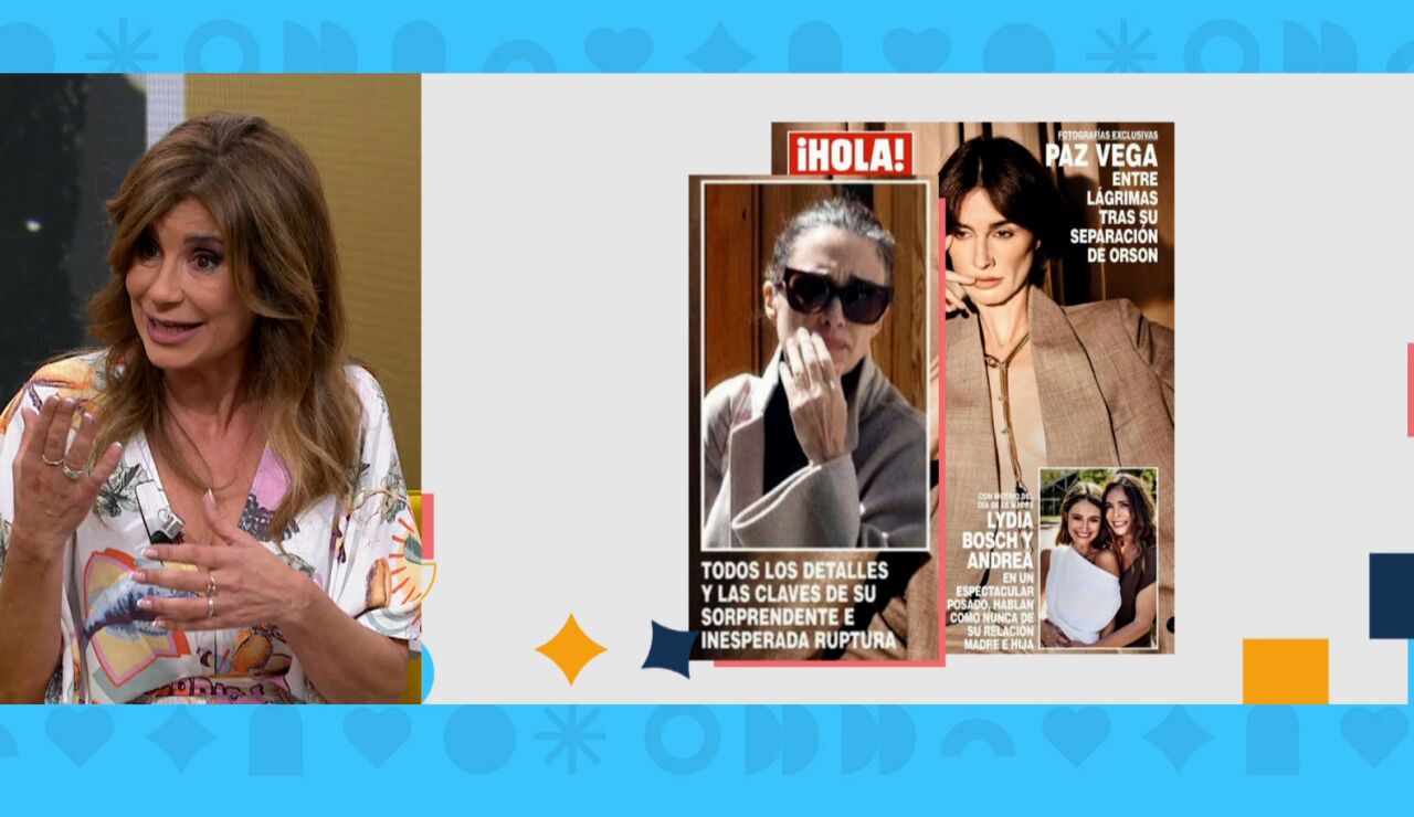 Las l&aacute;grimas de Paz Vega.