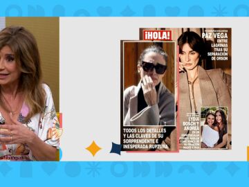 Las l&aacute;grimas de Paz Vega.