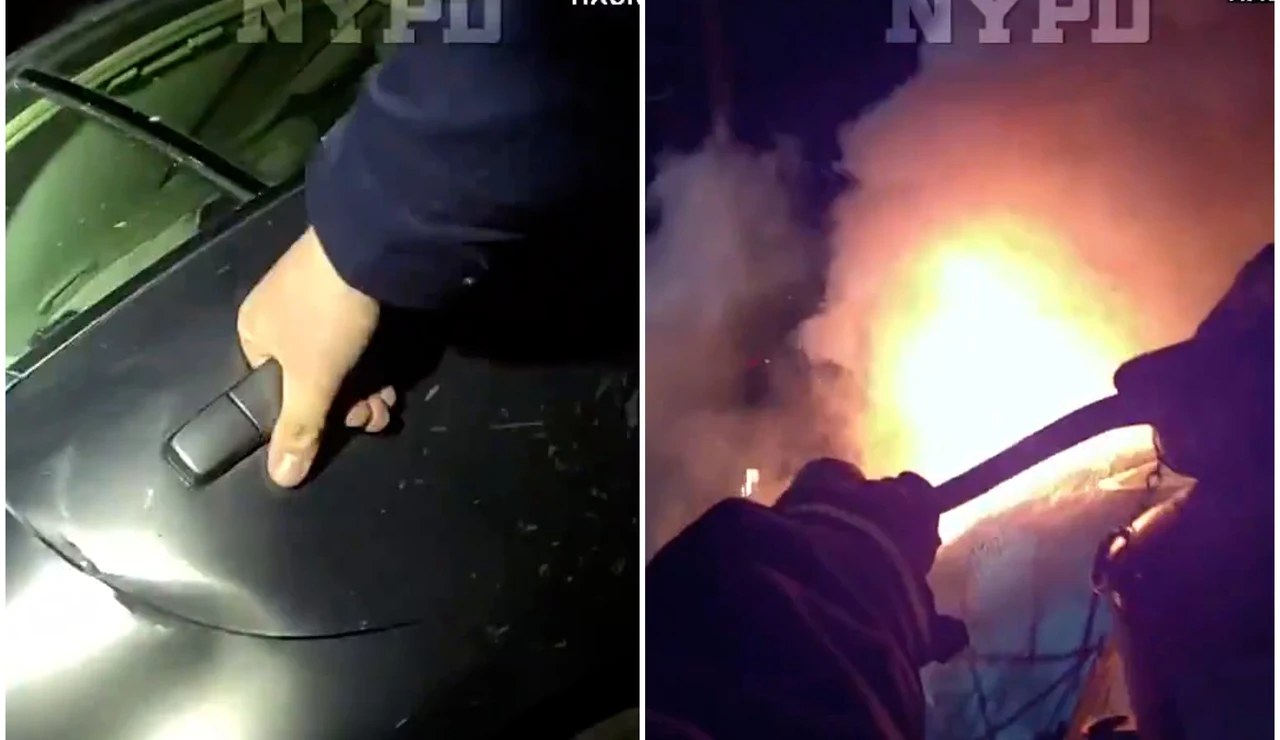 Imágenes del rescate en Nueva York