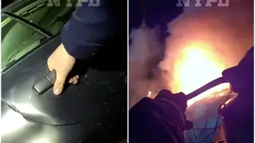 Imágenes del rescate en Nueva York Imágenes del rescate en Nueva York