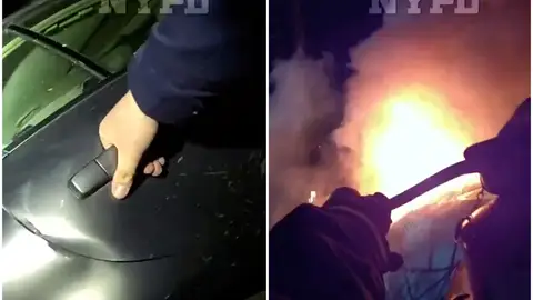 Imágenes del rescate en Nueva York Imágenes del rescate en Nueva York