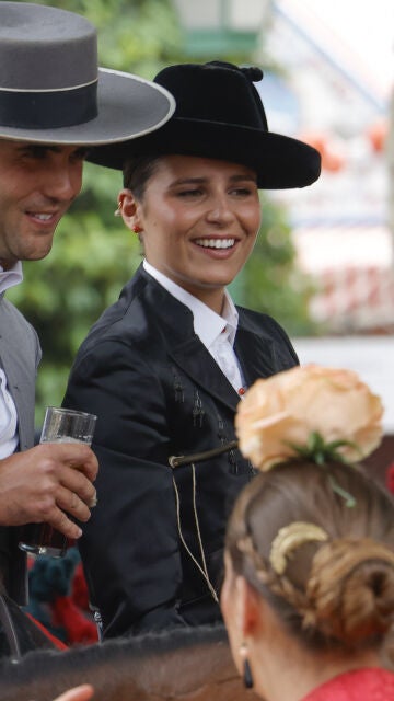 Tana Rivera, en el Real de Sevilla