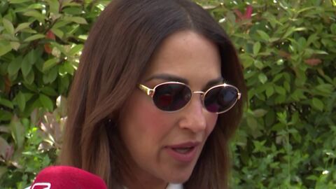 Paula Echevarría con la prensa