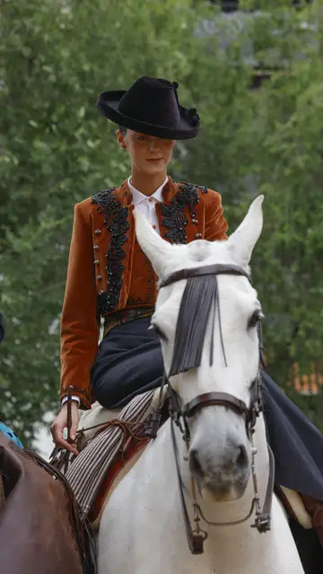 Victoria Federica, a caballo en el Real Victoria Federica, a caballo en el Real