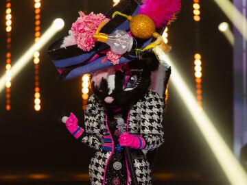 Mofeta se convierte en Karol G en Mask Singer con &lsquo;Si antes te hubiera conocido&rsquo; y los investigadores lo dan todo
