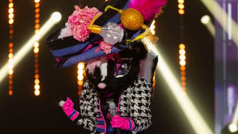 Mofeta se convierte en Karol G en Mask Singer con &lsquo;Si antes te hubiera conocido&rsquo; y los investigadores lo dan todo