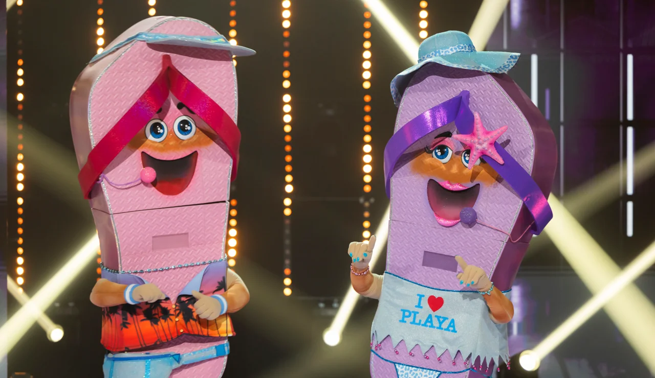 ¡Son dos! Chanclas se convierten en el dúo favorito de Mask Singer con ‘La chica del bikini azul’