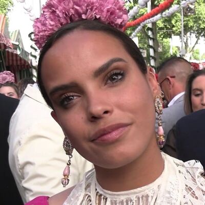 Gloria Camilia en la Feria de Sevilla