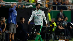 Isco, en un partido del Betis