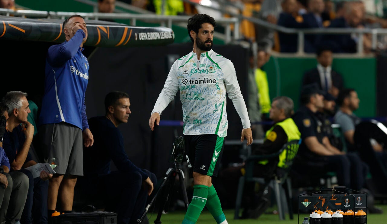 Isco, en un partido del Betis