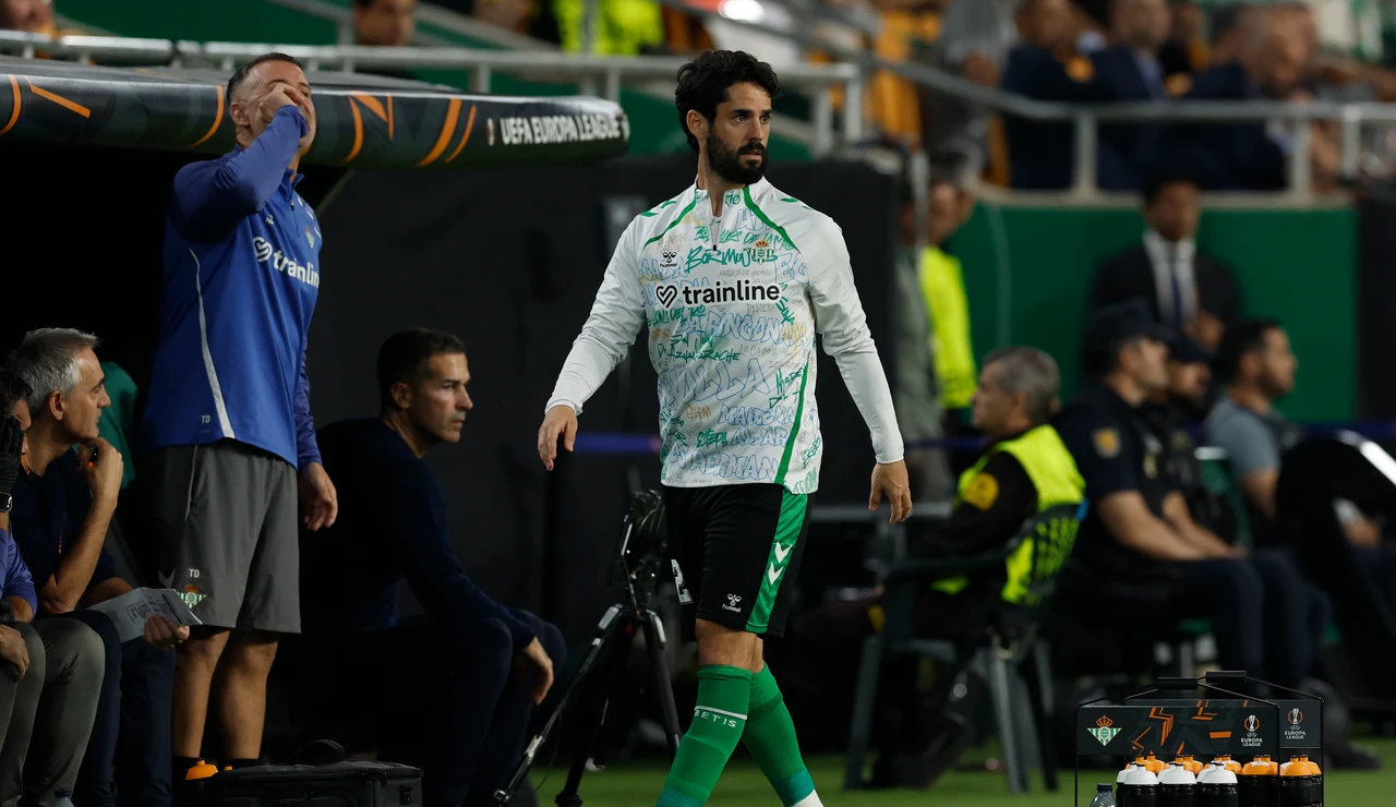 Isco, en un partido del Betis
