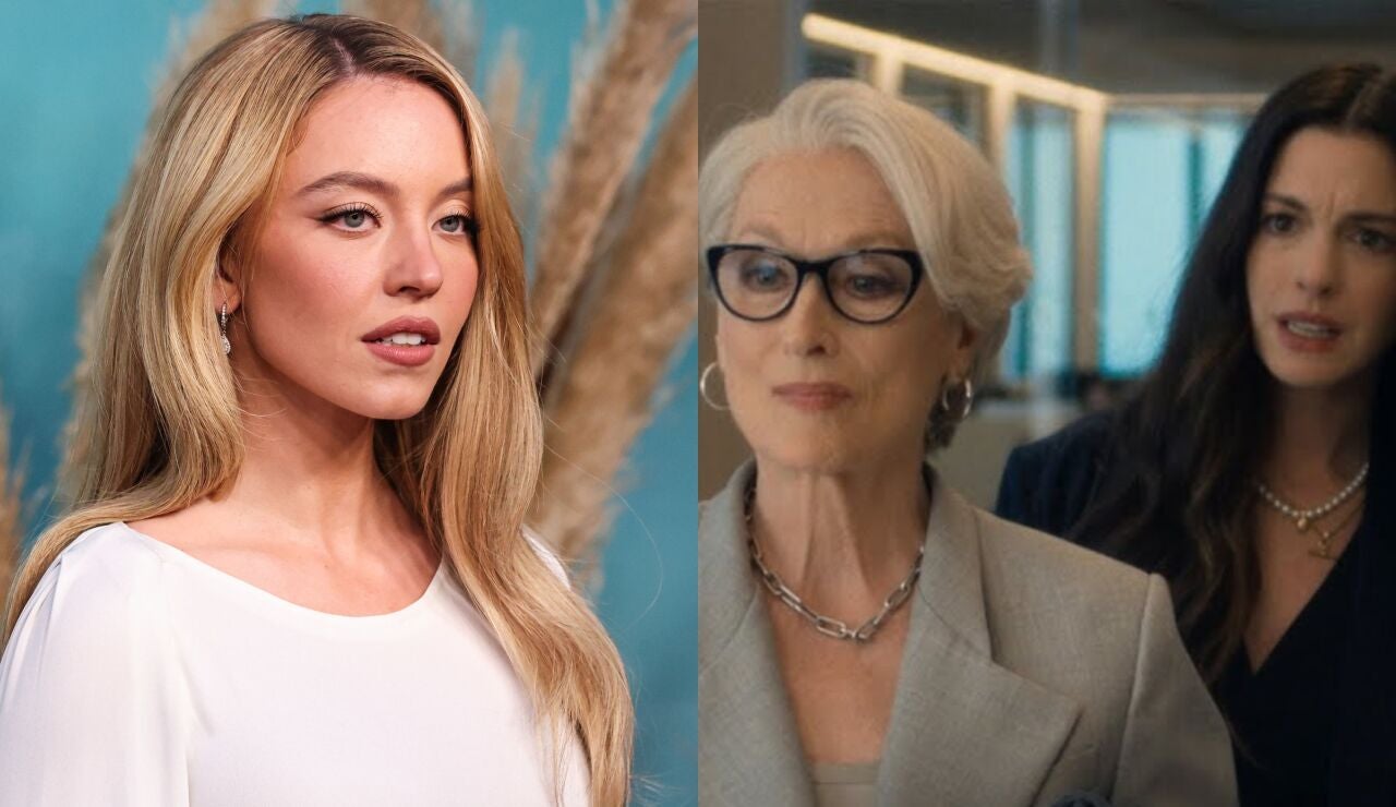 Sydney Sweeney, Meryl Streep y Anne Hathaway en El Diablo Viste de Prada 2