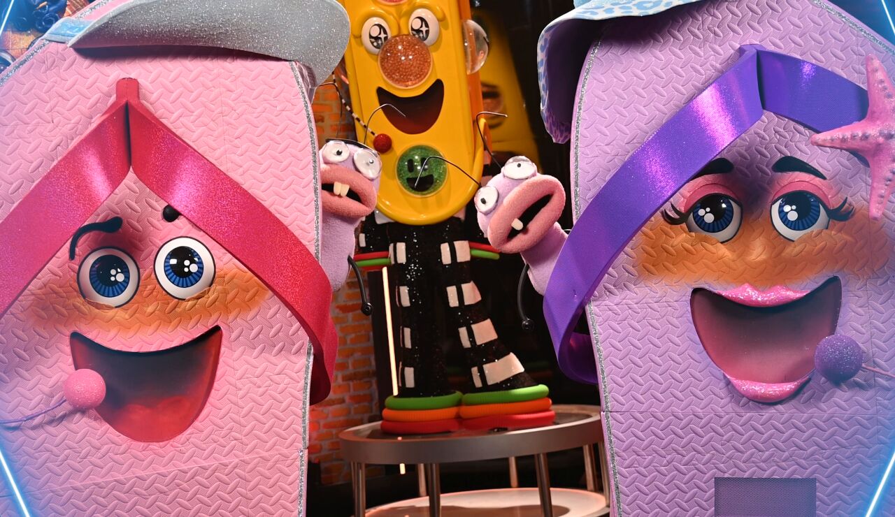 &ldquo;&iquest;Sabes por qu&eacute; me llaman Trancas?&rdquo; Trancas y Barrancas hablan del tama&ntilde;o de Chanclas en Mask Singer