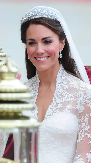 Kate Middleton vestida de novia Kate Middleton vestida de novia