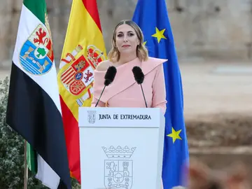 María Guardiola toma posesión como presidenta de la Junta de Extremadura María Guardiola toma posesión como presidenta de la Junta de Extremadura