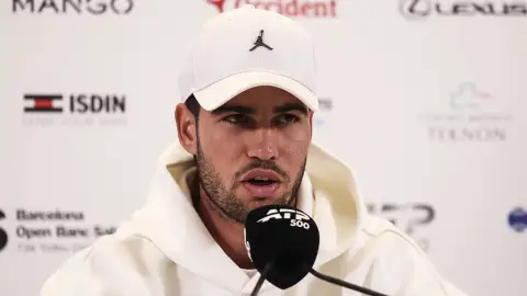 laSexta Deportes (24-04-26) Carlos Alcaraz anuncia que no jugará Roland Garros laSexta Deportes (24-04-26) Carlos Alcaraz anuncia que no jugará Roland Garros