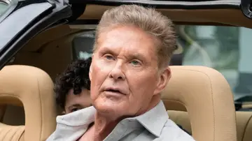 David Hasselhoff durante un acto promocional David Hasselhoff durante un acto promocional