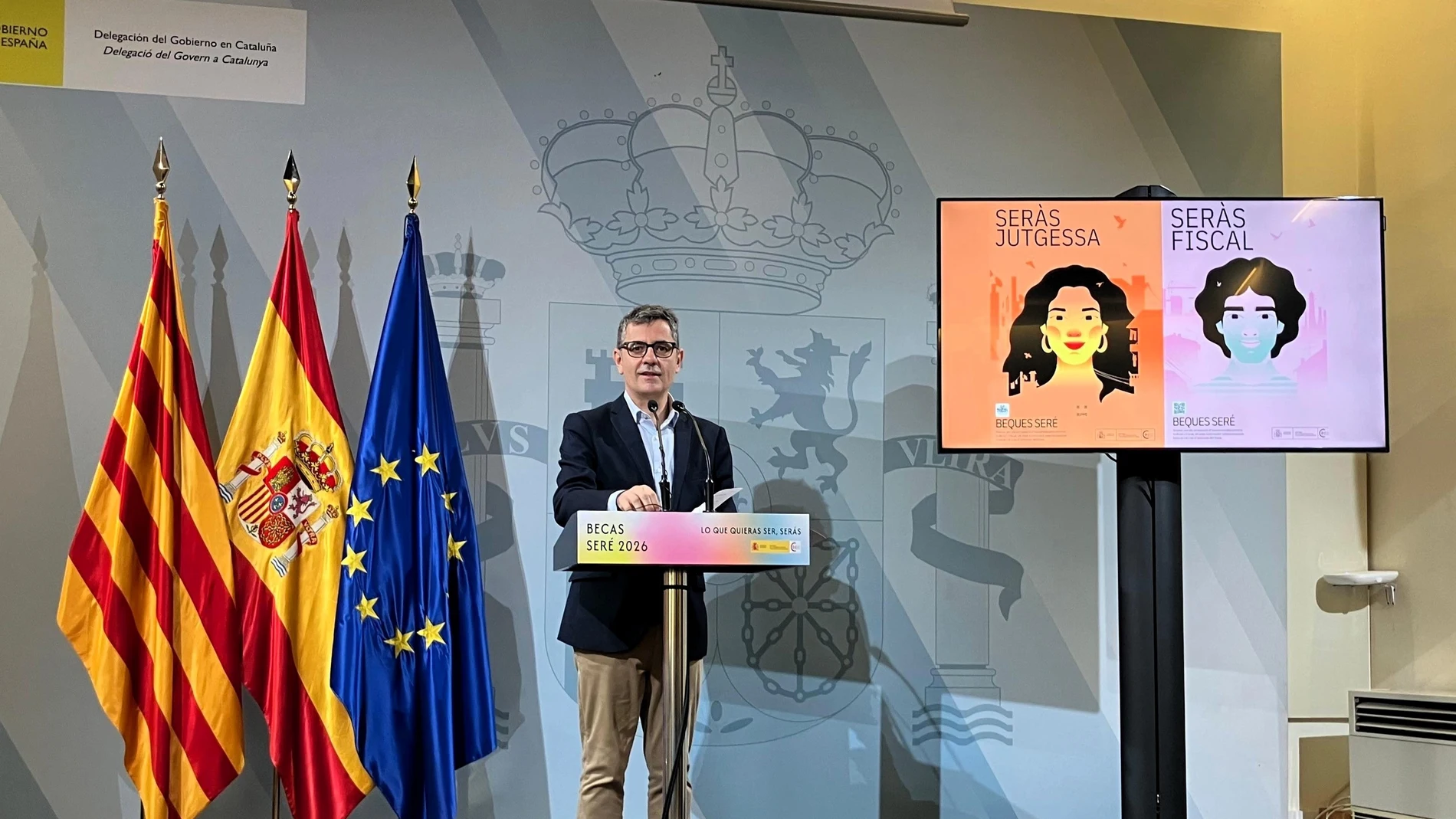 El ministro de Presidencia, Justicia y Relaciones con las Cortes, Félix Bolaños El ministro de Presidencia, Justicia y Relaciones con las Cortes, Félix Bolaños