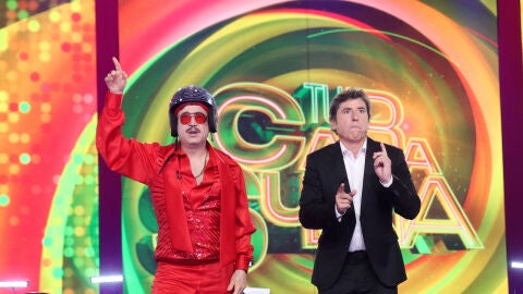 An&iacute;bal G&oacute;mez y Manel Fuentes en Tu cara me suena