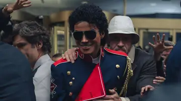 Jaafar Jackson como Michael Jackson en su biopic Jaafar Jackson como Michael Jackson en su biopic