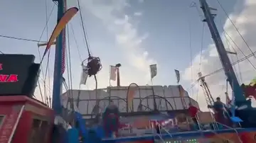 Vídeo: cuatro heridos leves tras un accidente en una atracción del Real de la Feria de Abril de Sevilla Vídeo: cuatro heridos leves tras un accidente en una atracción del Real de la Feria de Abril de Sevilla