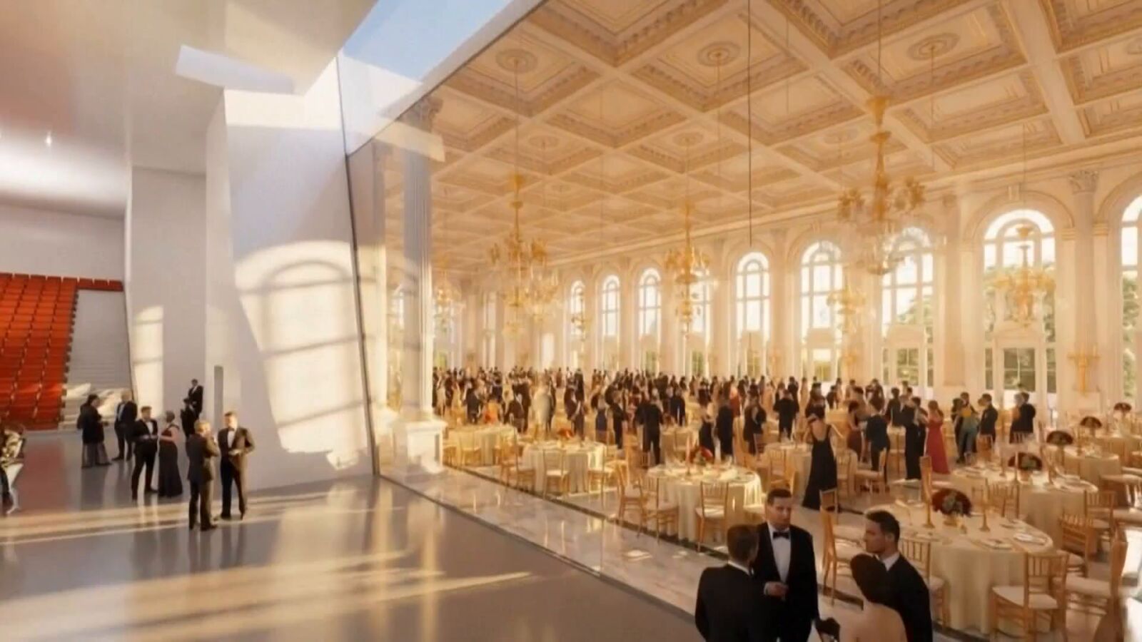 Donald Trump exige acelerar su salón de baile en la Casa Blanca tras el intento de atentado