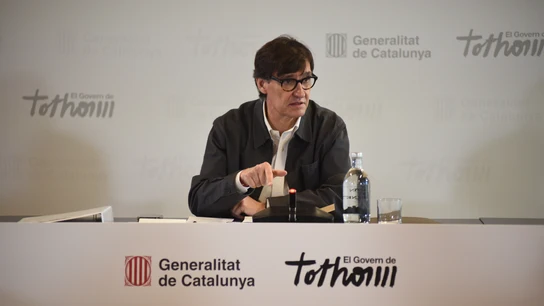 El presidente de la Generalitat de Catalunya, Salvador Illa El presidente de la Generalitat de Catalunya, Salvador Illa
