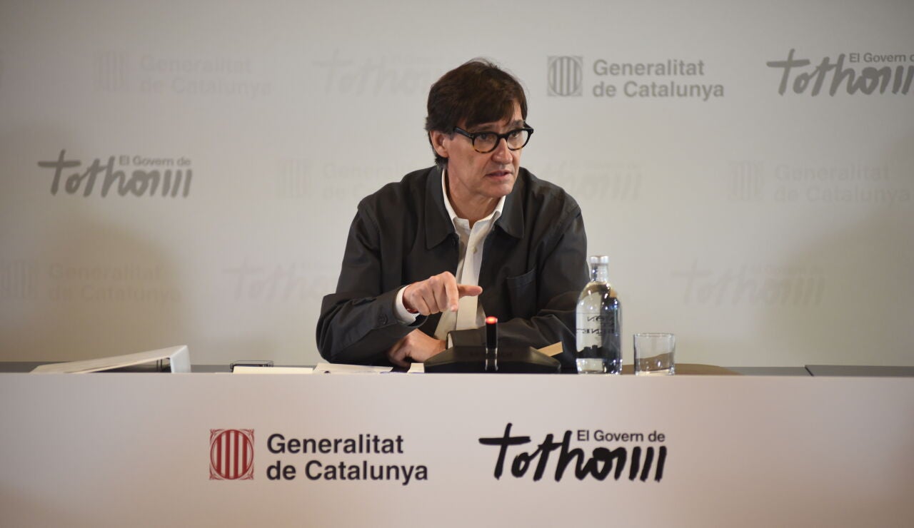 El presidente de la Generalitat de Catalunya, Salvador Illa