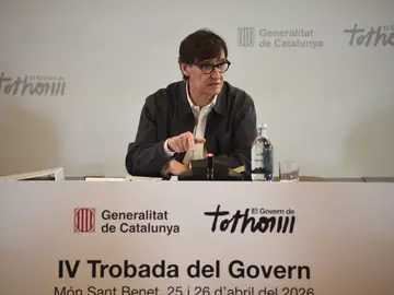 El presidente de la Generalitat de Catalunya, Salvador Illa El presidente de la Generalitat de Catalunya, Salvador Illa
