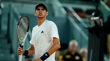 Rafa Jódar celebra un punto ante Joao Fonseca Rafa Jódar celebra un punto ante Joao Fonseca