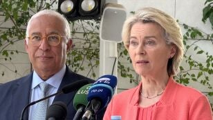 Antonio Costa y &Uacute;rsula Von der Leyen