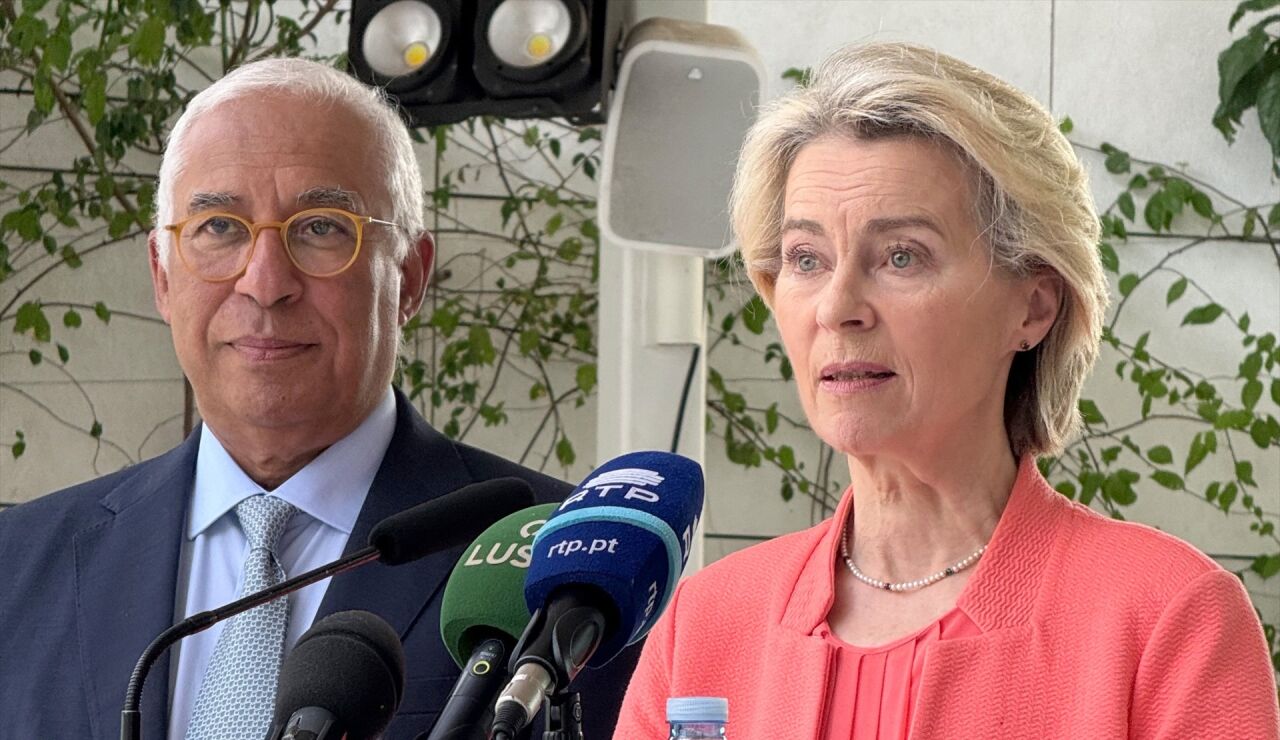Antonio Costa y &Uacute;rsula Von der Leyen