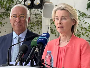 Antonio Costa y Úrsula Von der Leyen Antonio Costa y Úrsula Von der Leyen