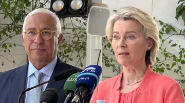 Antonio Costa y Úrsula Von der Leyen Antonio Costa y Úrsula Von der Leyen