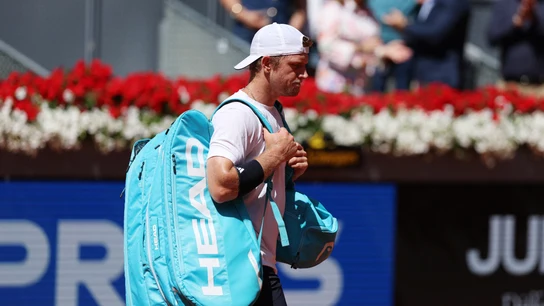 Davidovich, tras perder ante Casper Ruud Davidovich, tras perder ante Casper Ruud