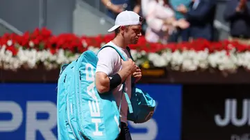 Davidovich, tras perder ante Casper Ruud Davidovich, tras perder ante Casper Ruud