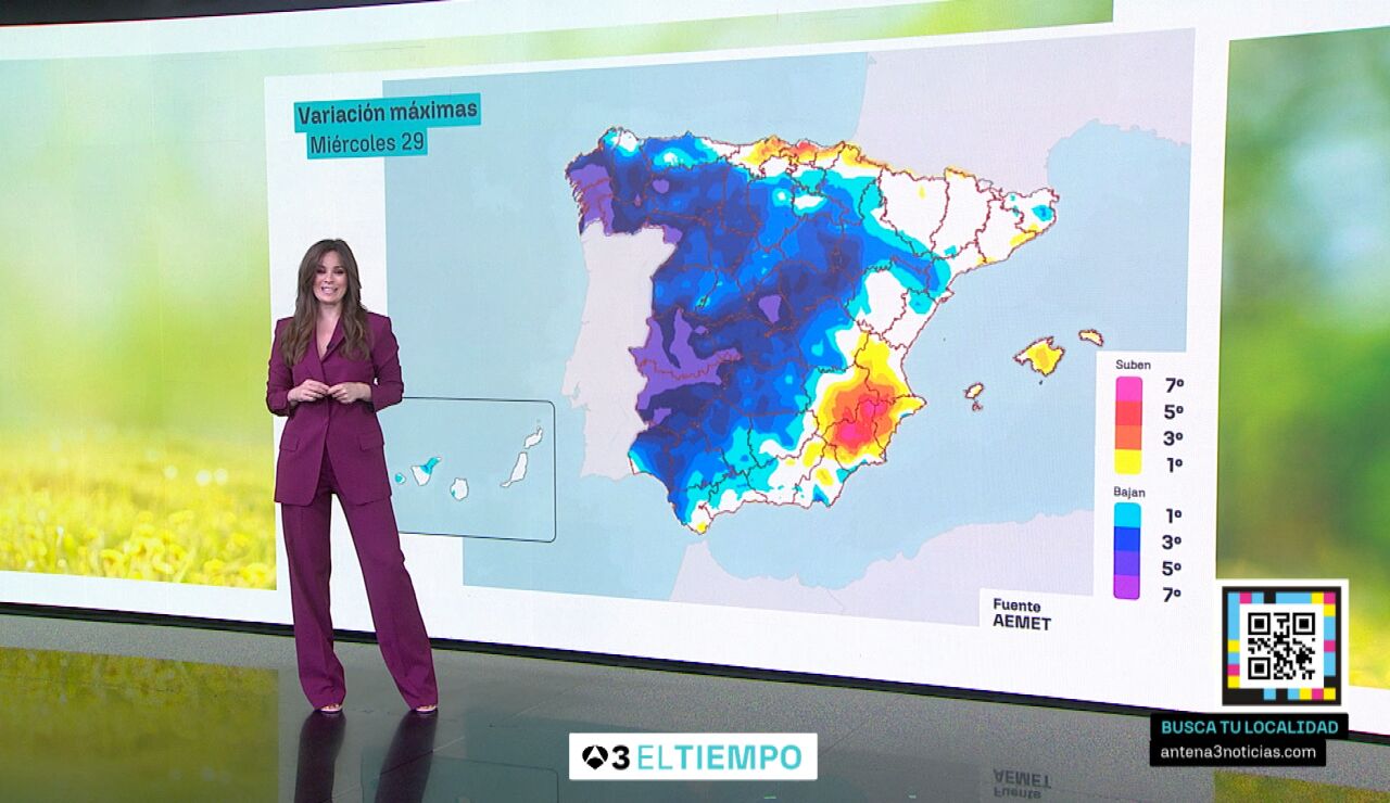 La previsi&oacute;n del tiempo de Mercedes Mart&iacute;n