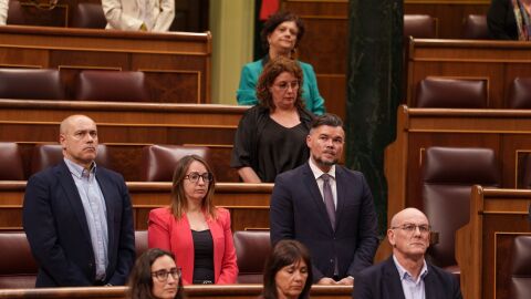 Gabriel Rufi&aacute;n, durante una sesi&oacute;n plenaria en el Congreso
