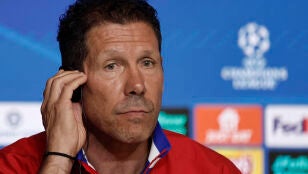 Simeone en rueda de prensa