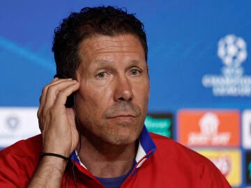 Simeone en rueda de prensa