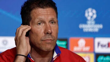 Simeone en rueda de prensa