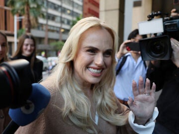 Rebel Wilson en los tribunales de Sidney