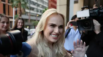 Rebel Wilson en los tribunales de Sidney Rebel Wilson en los tribunales de Sidney