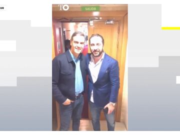 Fotograf&iacute;a de Aldama con S&aacute;nchez