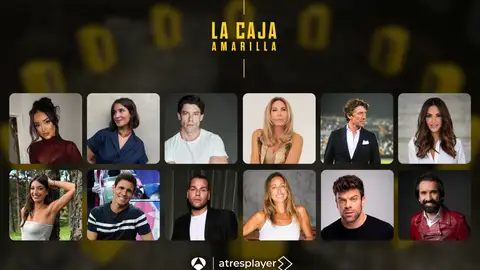 Descubre el espectacular casting de La caja amarilla, el nuevo programa de Antena 3 Juls Janeiro, Marta Pombo, Adrián Lastra, Norma Duval, Colate Vallejo-Nágera, Tamara Gorro, Ana Guerra, Edu Aguirre, Eduardo Navarrete, Gemma Mengual, Ricky Merino y Miguel Lago son los concursantes del programa