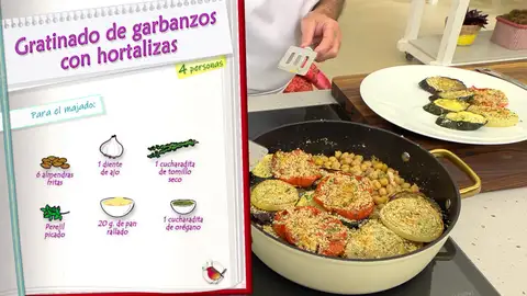 Ingredientes para el majado Ingredientes para el majado