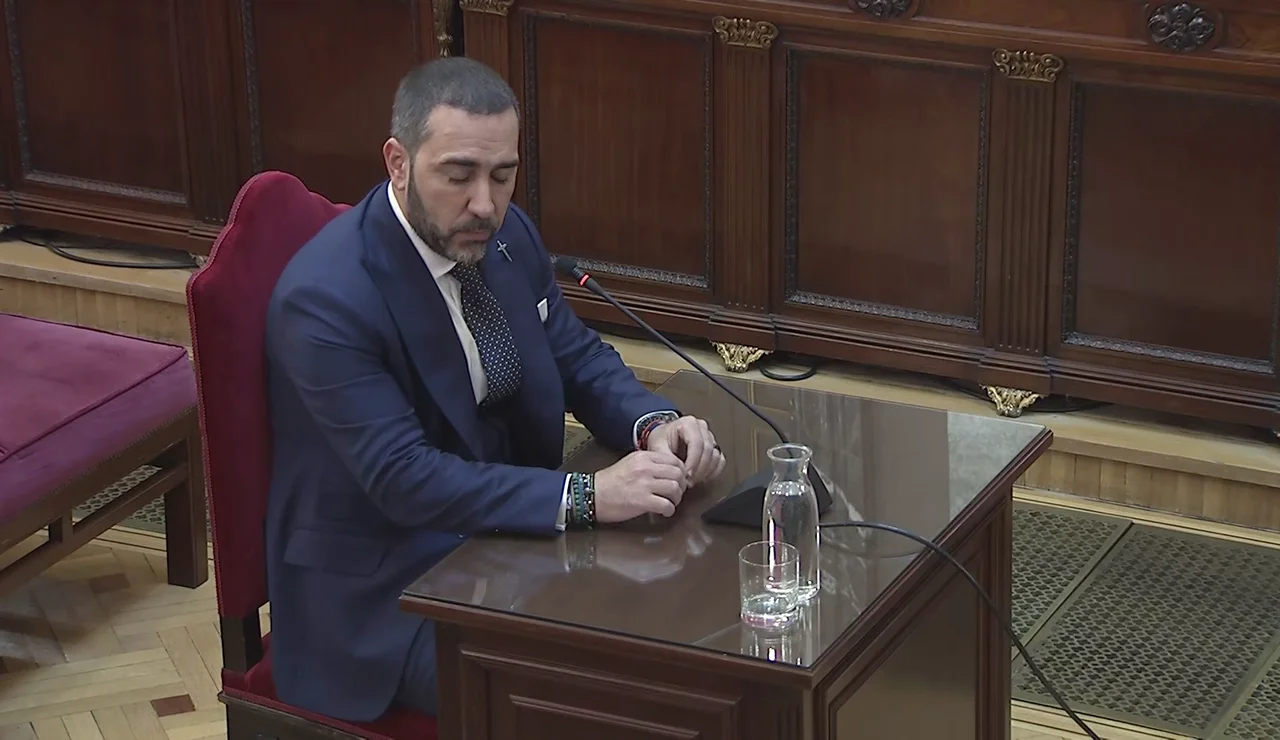 Víctor de Aldama en el juicio por e caso Mascarillas