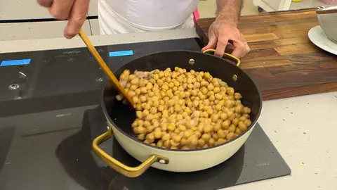 Incorpora los garbanzos Incorpora los garbanzos