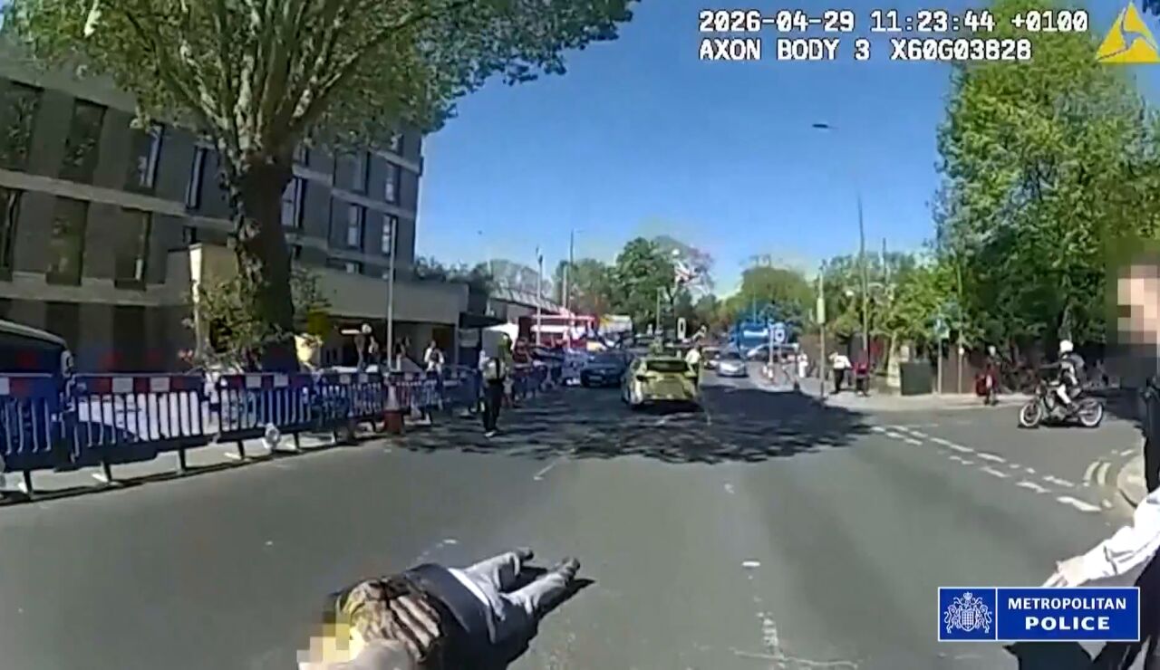 Detenci&oacute;n atacante en Londres